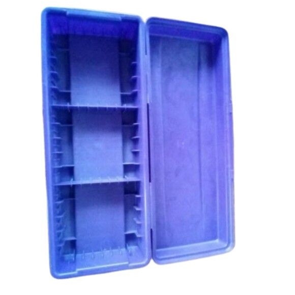 Storage Case for 15 Cassettes Purple Case Alpha - Picture 1 of 3